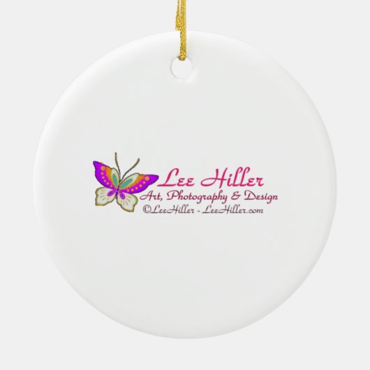 Ruby, Amethist, Sapphire en Pearl, Mandala Keramisch Ornament (Achterkant)