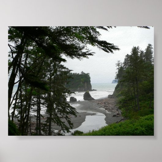 Ruby Beach Poster (Voorkant)