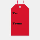 Ruby Black Cadeaulabel (Achterkant)