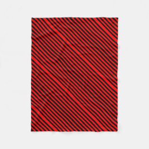 Ruby Black Fleece Deken