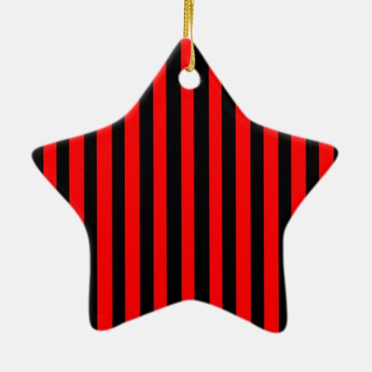 Ruby Black Keramisch Ornament (Achterkant)