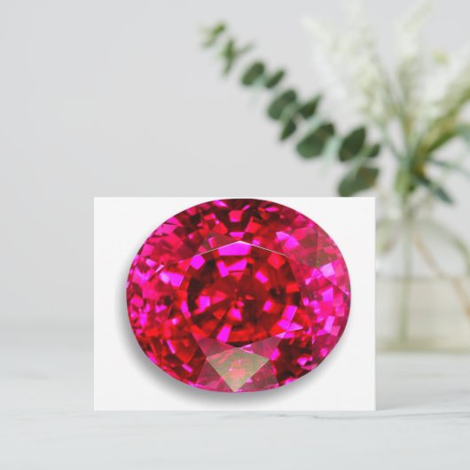 Ruby Briefkaart (Staand voorkant)