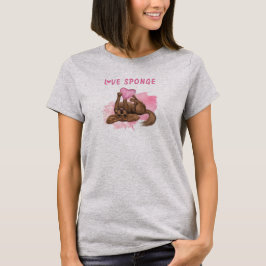 Ruby Cavalier King Charles Love Sponge T-shirt