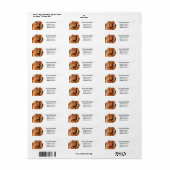Ruby Cavalier King Charles Return Etiket (Full Sheet)