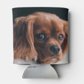 Ruby Cavalier King Charles Spaniel Dog Blikjeskoeler (Achterkant)