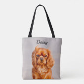 Ruby Cavalier King Charles Spaniel Dog Draagtas (Achterkant)