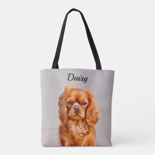 Ruby Cavalier King Charles Spaniel Dog Draagtas (Achterkant)