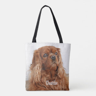 Ruby Cavalier King Charles Spaniel Dog Draagtas