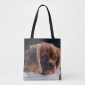Ruby Cavalier King Charles Spaniel Dog Draagtas (Voorkant)