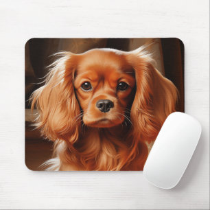 Ruby Cavalier King Charles Spaniel Muismat
