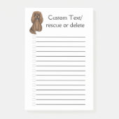Ruby Cavalier King Charles Spaniel  Post-it® Notes (Voorkant)