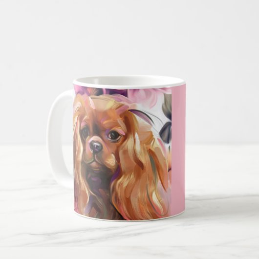 Ruby Cavalier Mug vintage (Devant gauche)