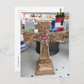 Ruby Cross Briefkaart (Voorkant / Achterkant)