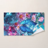 Ruby Crystals Garden Butterfly Handdoek (Handdoek)