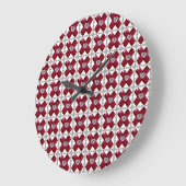 Ruby Diamond Art, Red Grote Klok (Hoek)