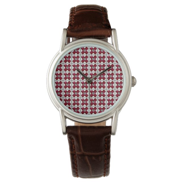 Ruby Diamond Art, Red Horloge (Voorkant)