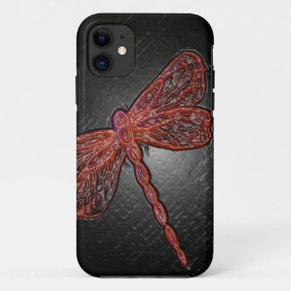 Ruby Dragonfly iPhone 11 Hoesje