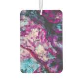 Ruby en Sapphire Crystal Geode Abstract Luchtverfrisser (Achterkant)