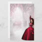 Ruby Fairy Stationery Briefpapier (Voorkant / Achterkant)