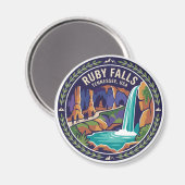Ruby Falls Tennessee Magneet (Voorkant / Achterkant)