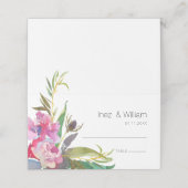 Ruby Floral (Buitenkant ongevouwen)