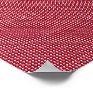 Ruby Gemstone Art, Red Poster