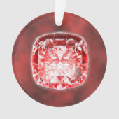 Ruby Gemstone Ornament (voorkant)