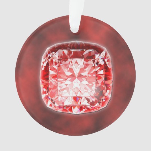 Ruby Gemstone Ornament (voorkant)