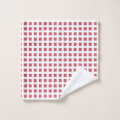Ruby Gemstone Pink Bad Handdoek (Wasdoekje)