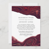 Ruby Granaat en Goud Agaat Beperkte Gastlijst Aankondiging (Voorkant)