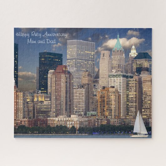 Ruby Jubileum. Legpuzzel (Horizontaal)