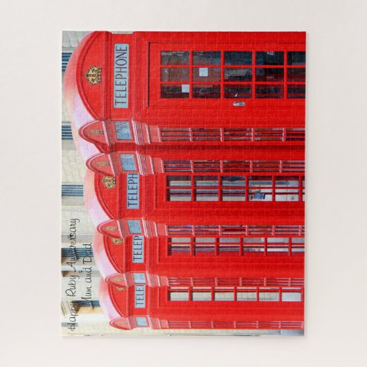 Ruby Jubileum. Legpuzzel (Verticaal)