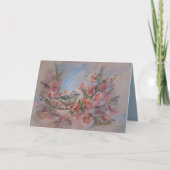 Ruby Kinglet Bird Kaart (Voorkant)