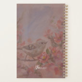 Ruby Kinglet Bird Planner (Achterkant)