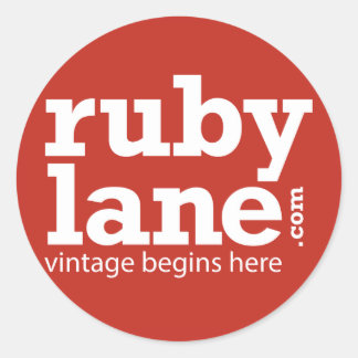 Ruby Lane Ronde Stickers