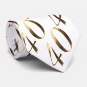 Ruby Mariage 40e anniversaire Cravate (Roulé)