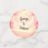 Ruby Mariage Anniversaire Table Confetti (Petit recto)