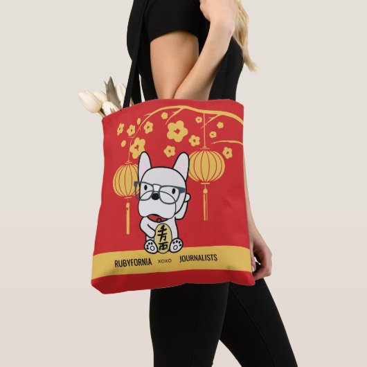 Ruby Money Canvas tas (Dichtbij)