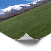 Ruby Mountains in april Poster (Hoek)
