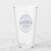 Ruby Mountains Nevada Kamperen Glas (Achterkant)