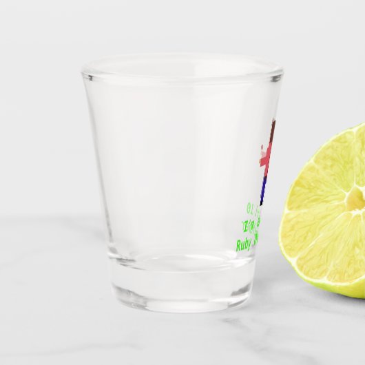 Ruby-ontwikkelaar schoot glas (Links)