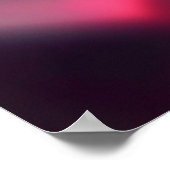 Ruby Ore Macro Poster - Versterking van marmer (Hoek)