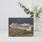 Ruby Princess Cruise, carte postale SF (Debout devant)