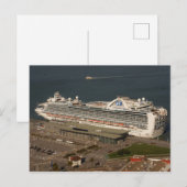 Ruby Princess Cruise, carte postale SF (Devant / Derrière)