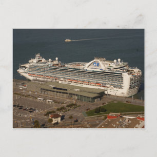 Ruby Princess Cruise, carte postale SF