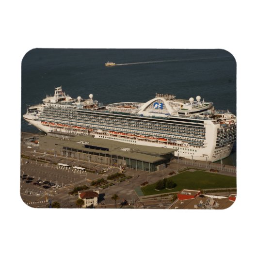 Ruby Princess Cruise, SF Magnet Magneet (Horizontaal)