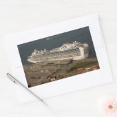 Ruby Princess Cruise, SF-Stickers Rechthoekige Sticker (Envelop)