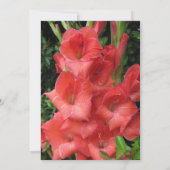 Ruby Red 40th Mariage Anniversary Invitation (Dos)