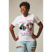 Ruby Red 40th Wedding Jubileum 11 Foto Collage T-shirt