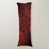 "Ruby Red" Body Pillow Lichaamskussen (Voorkant Verticaal)